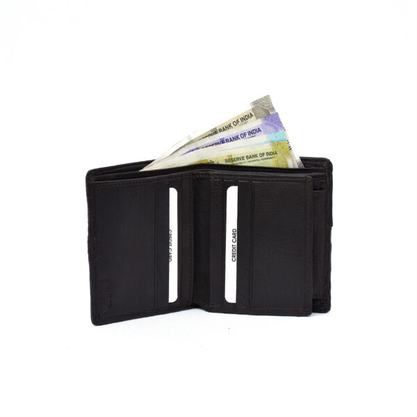 Wild Life Genuine Leather Men's Wallet(RFID) - Image 3