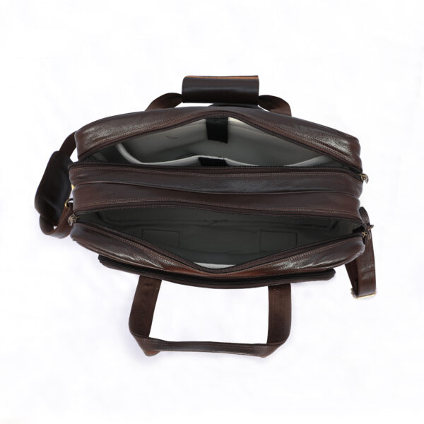 Genuine Leather Laptop Bag - Image 5