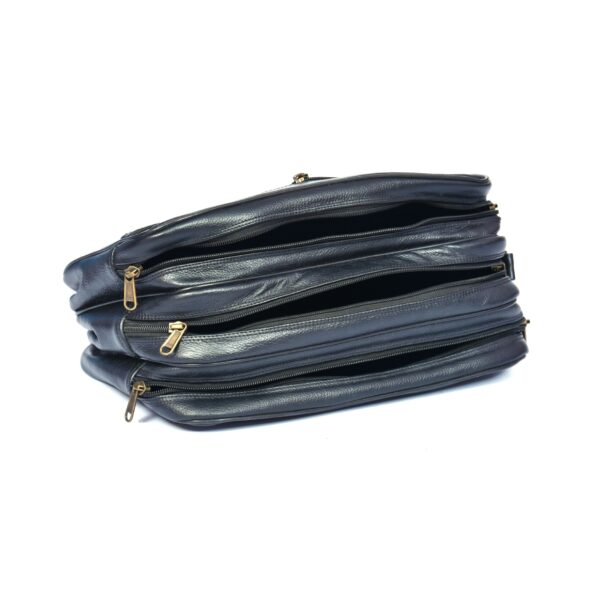 Genuine Leather Cash Bag(Double) - Image 4