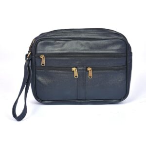 Genuine Leather Cash Bag(Double)