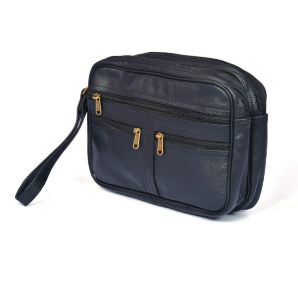 Genuine Leather Cash Bag(Double) - Image 3