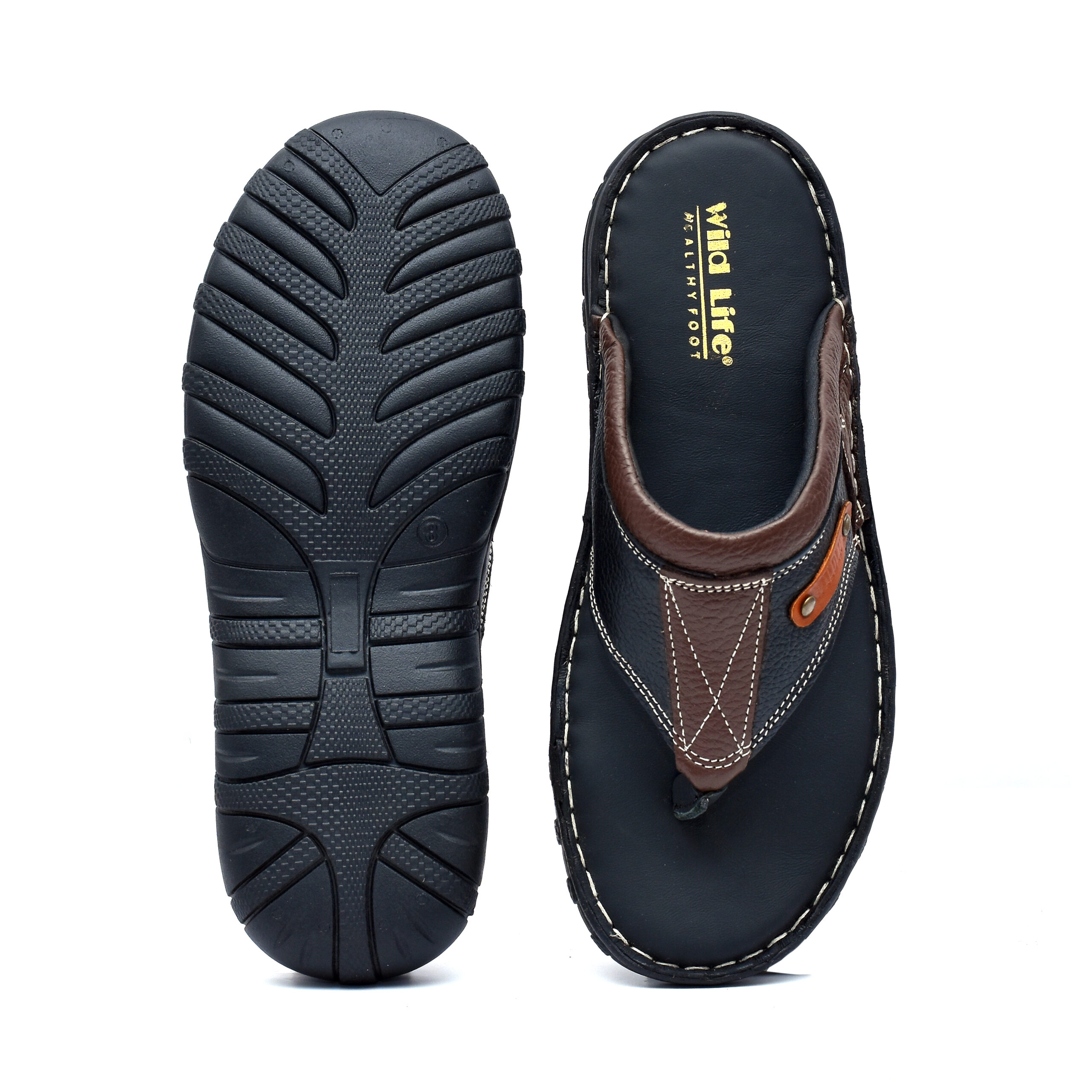 MEN'S GENUINE LEATHER SANDALS - Image 3