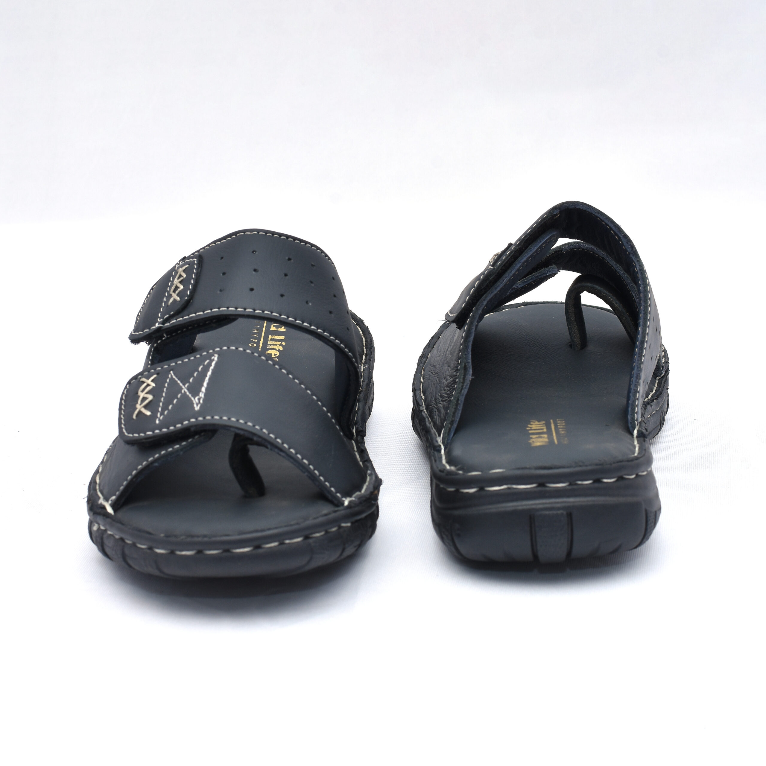 MEN'S GENUINE LEATHER SANDALS - Image 4