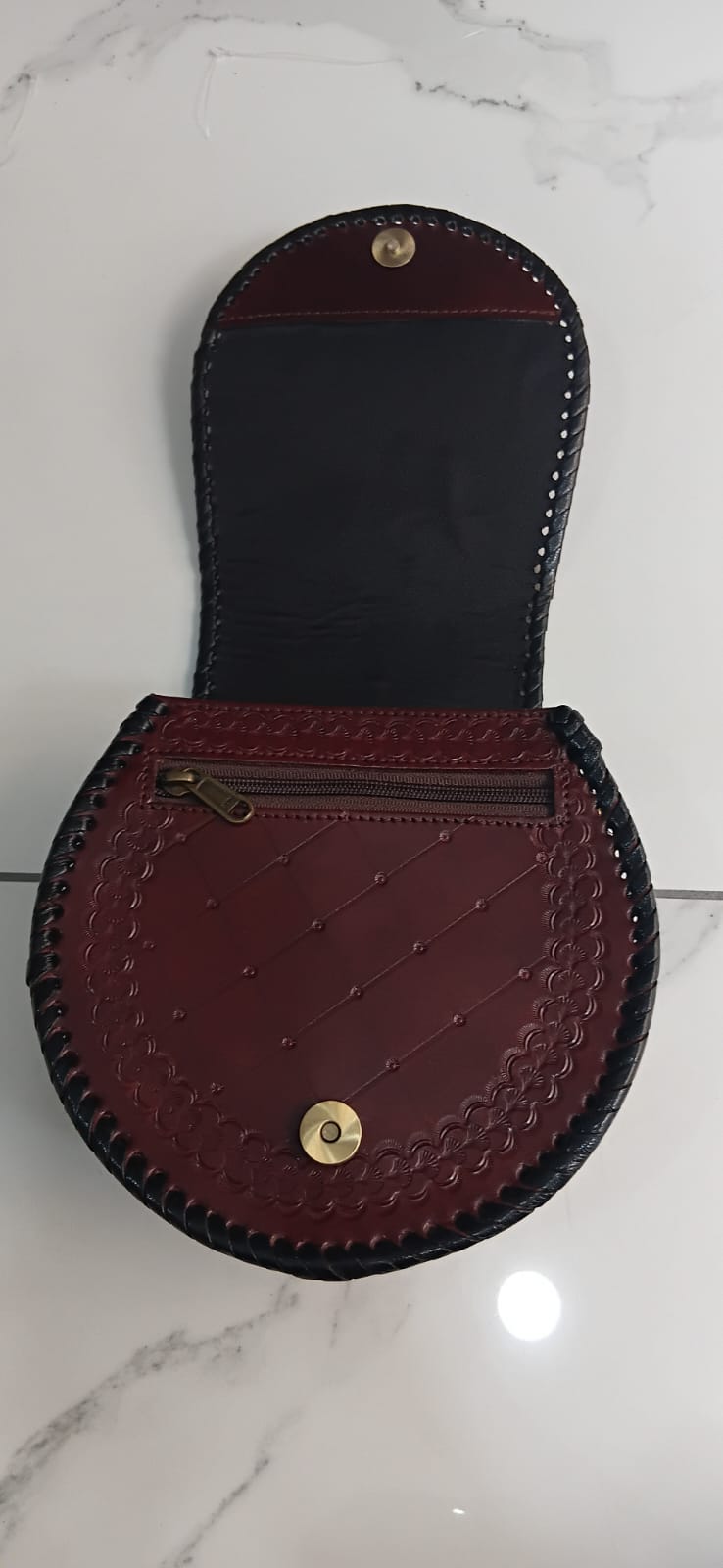 WOMEN'S HAND CARVING LEATHER BAG - Image 4