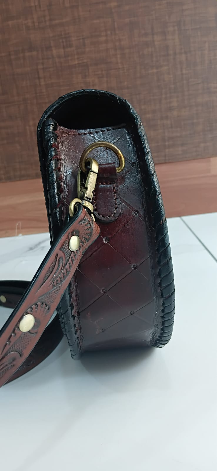 WOMEN'S HAND CARVING LEATHER BAG - Image 5