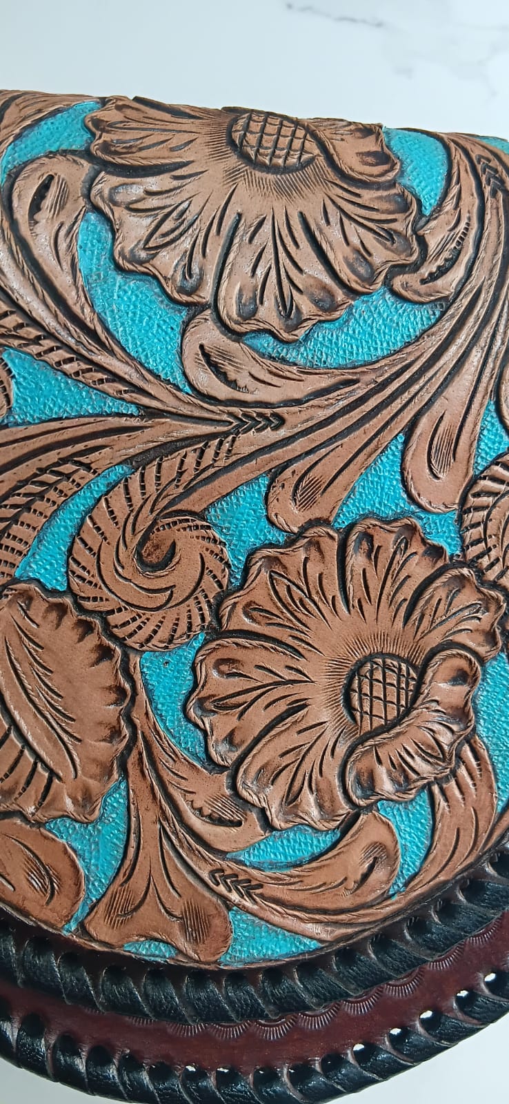 WOMEN'S HAND CARVING LEATHER BAG - Image 7