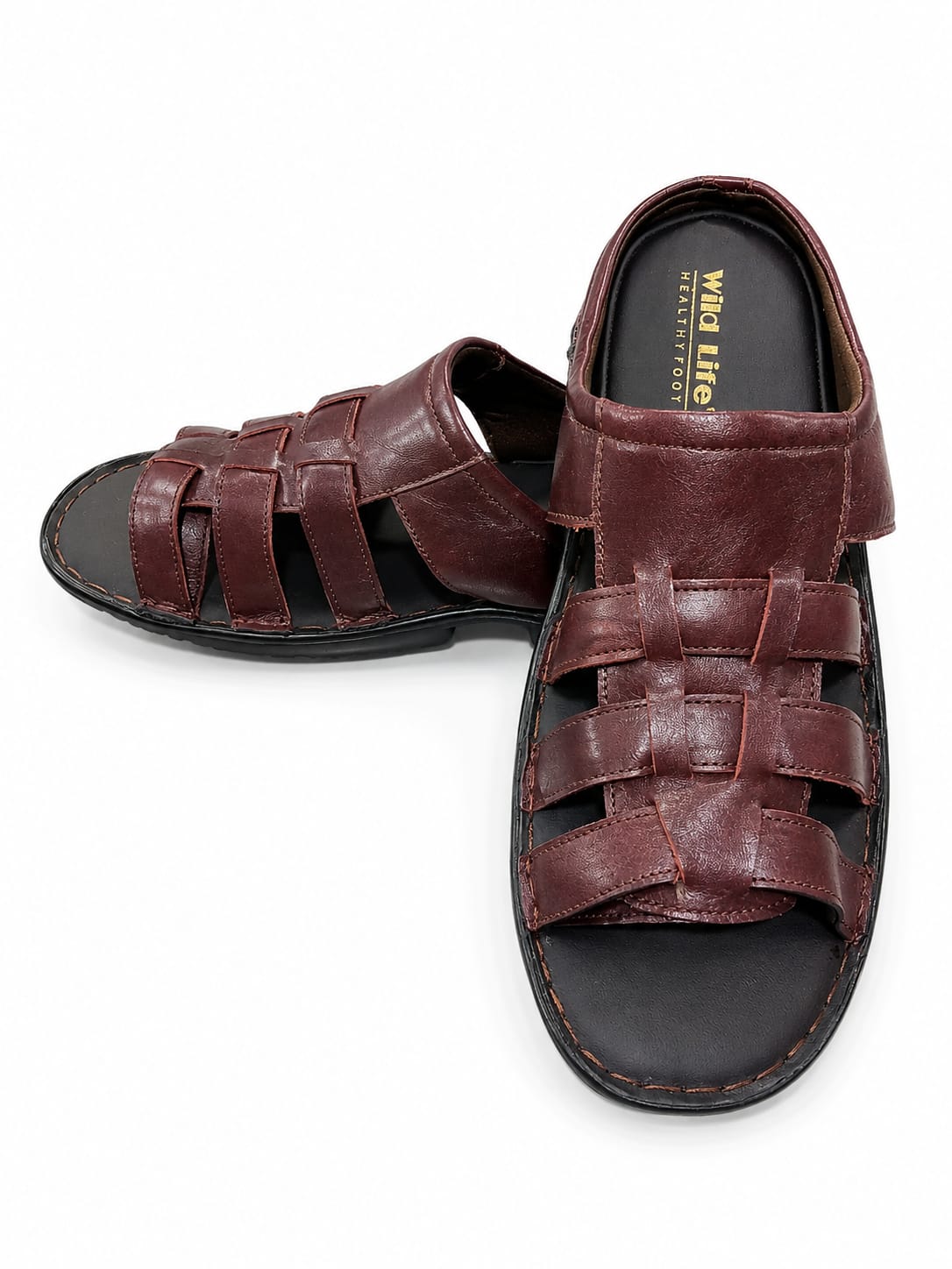 MEN'S LEATHER SANDALS - Image 2