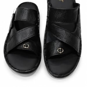 MEN'S LEATHER SANDALS FRONT CLOSED